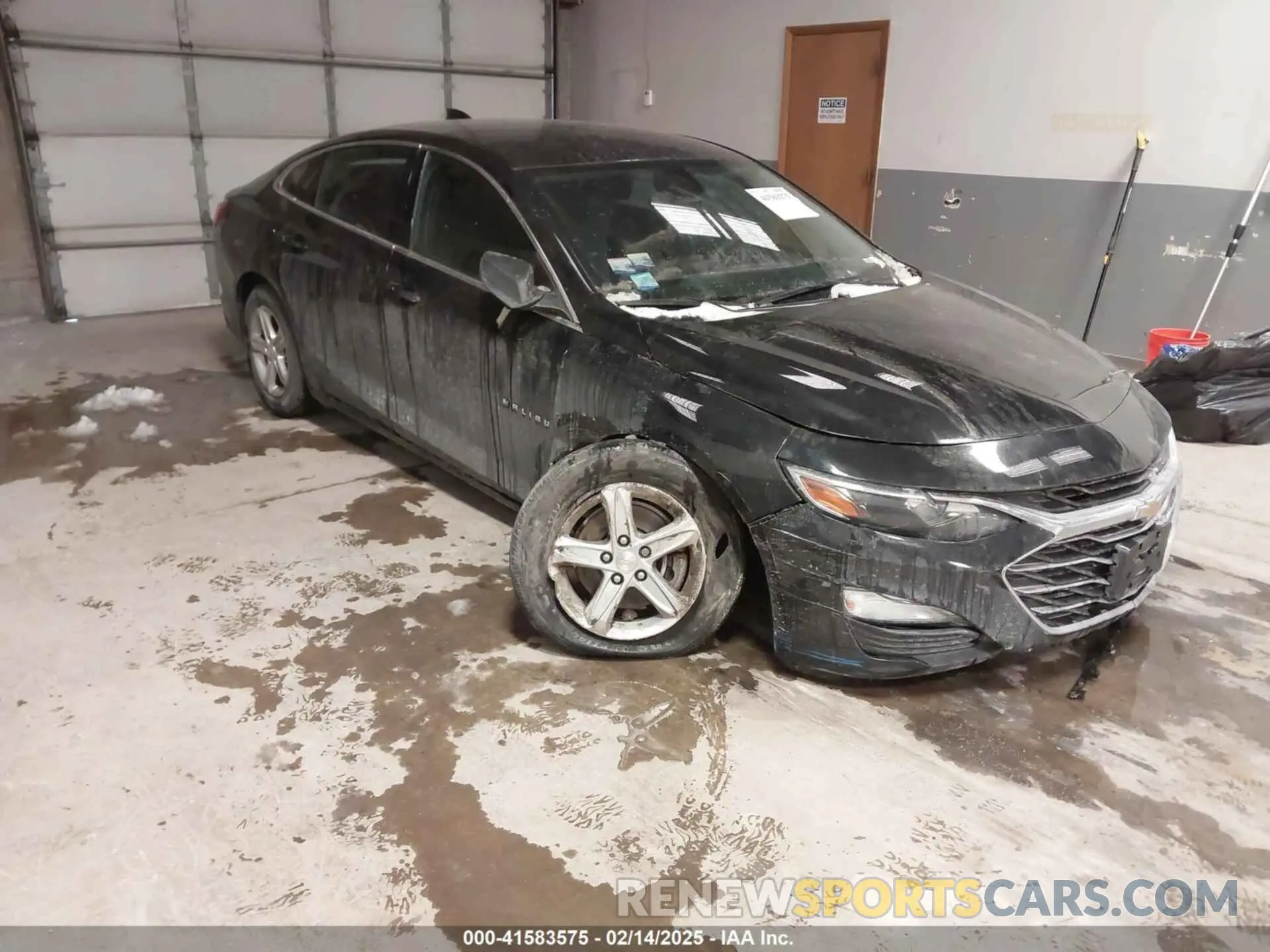 1 Photograph of a damaged car 1G1ZB5ST4MF089864 CHEVROLET MALIBU 2021