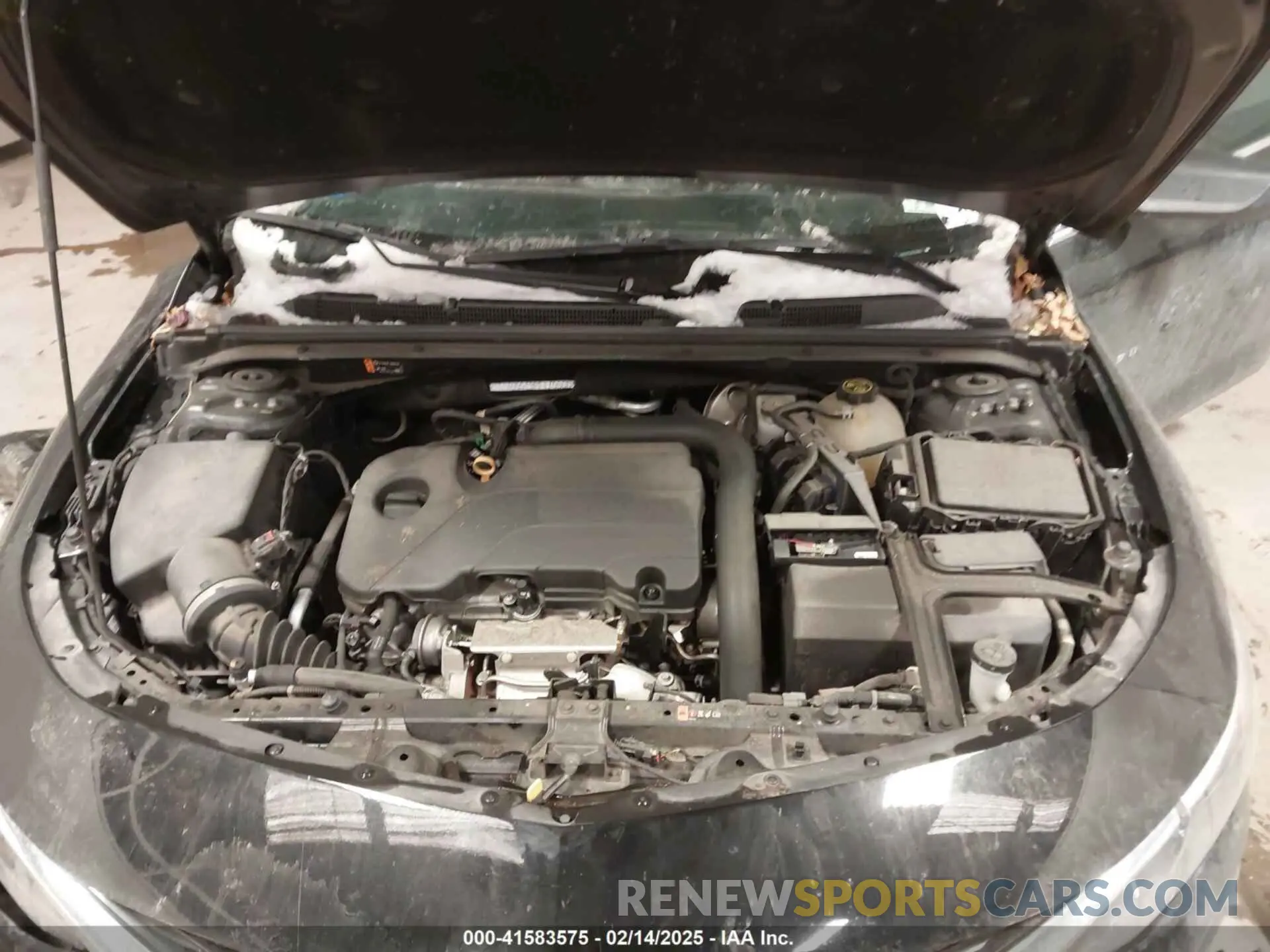 10 Photograph of a damaged car 1G1ZB5ST4MF089864 CHEVROLET MALIBU 2021