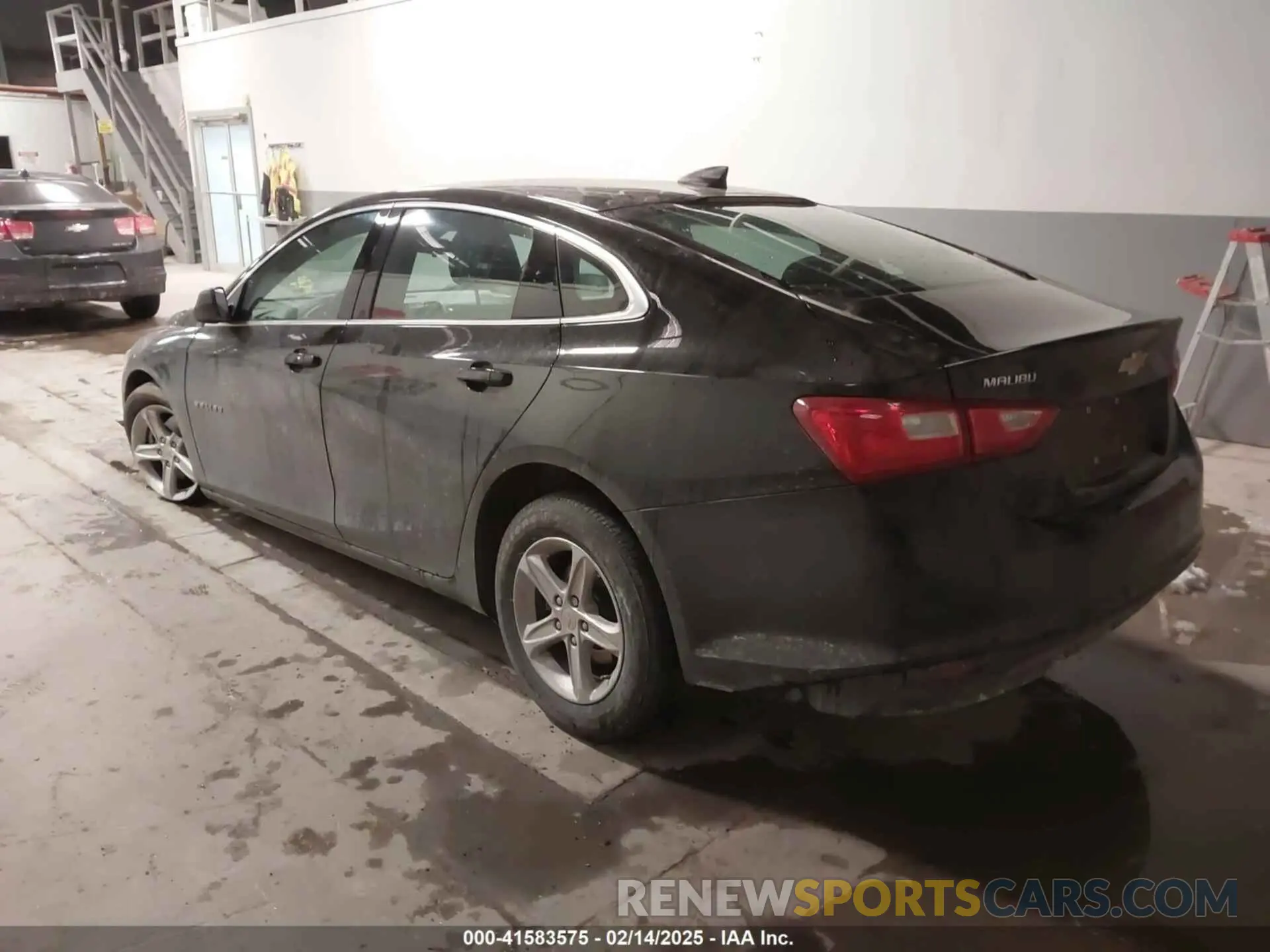 3 Photograph of a damaged car 1G1ZB5ST4MF089864 CHEVROLET MALIBU 2021