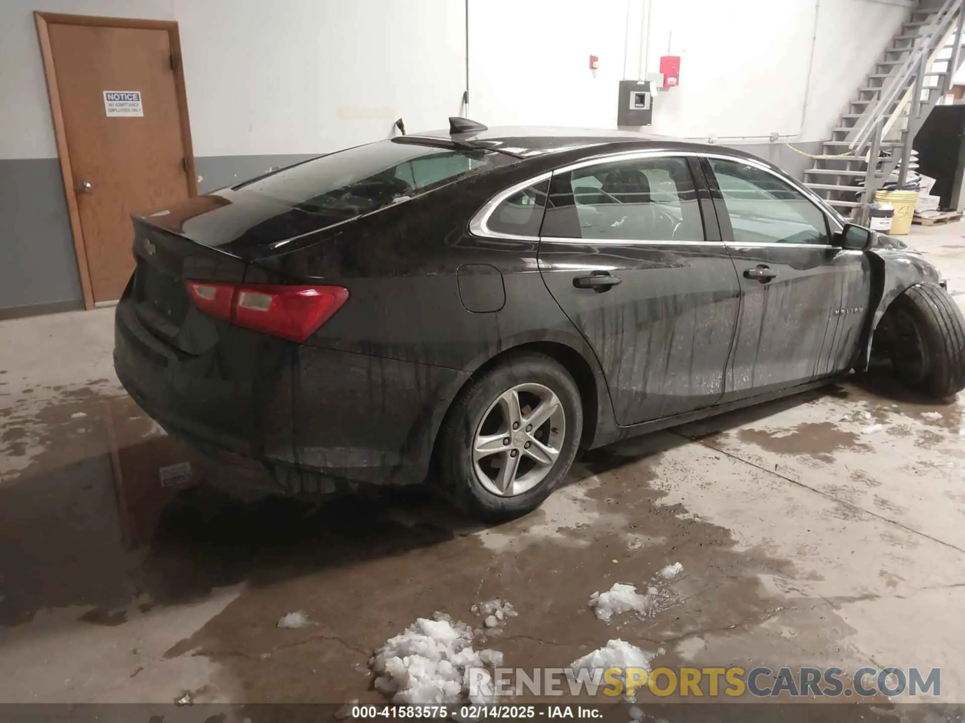 4 Photograph of a damaged car 1G1ZB5ST4MF089864 CHEVROLET MALIBU 2021