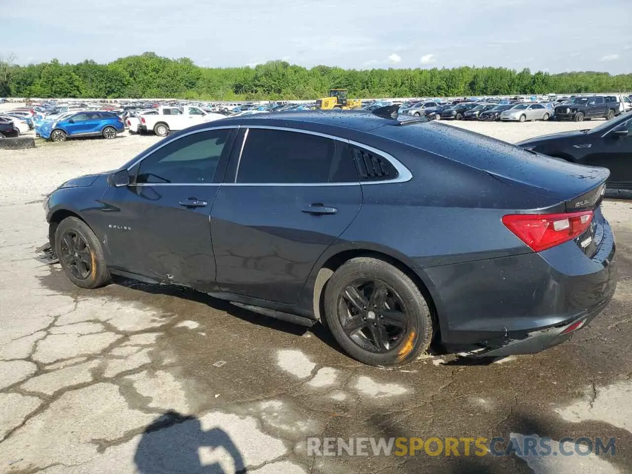 2 Photograph of a damaged car 1G1ZB5ST5MF056260 CHEVROLET MALIBU 2021