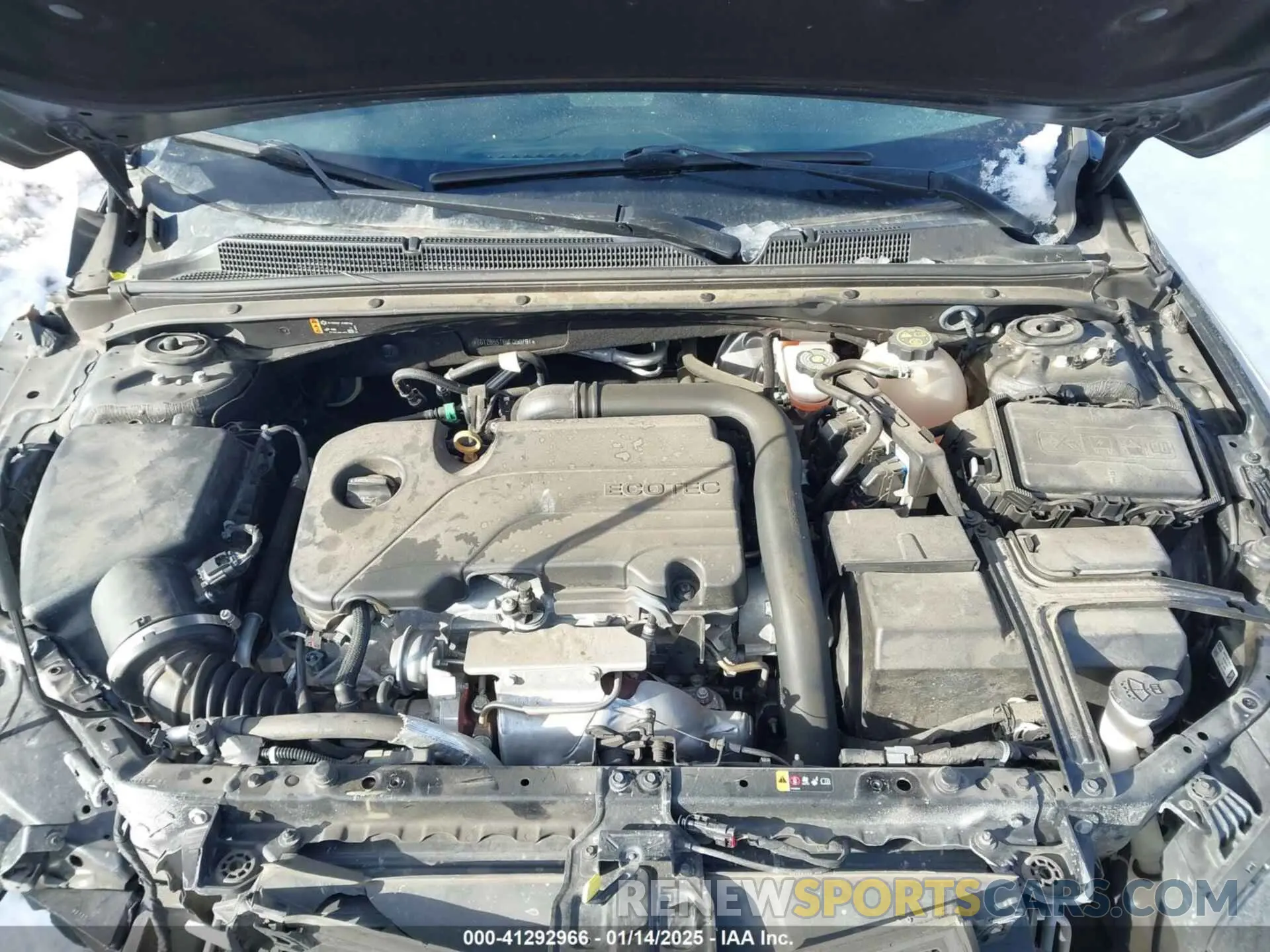 10 Photograph of a damaged car 1G1ZB5ST6MF050791 CHEVROLET MALIBU 2021