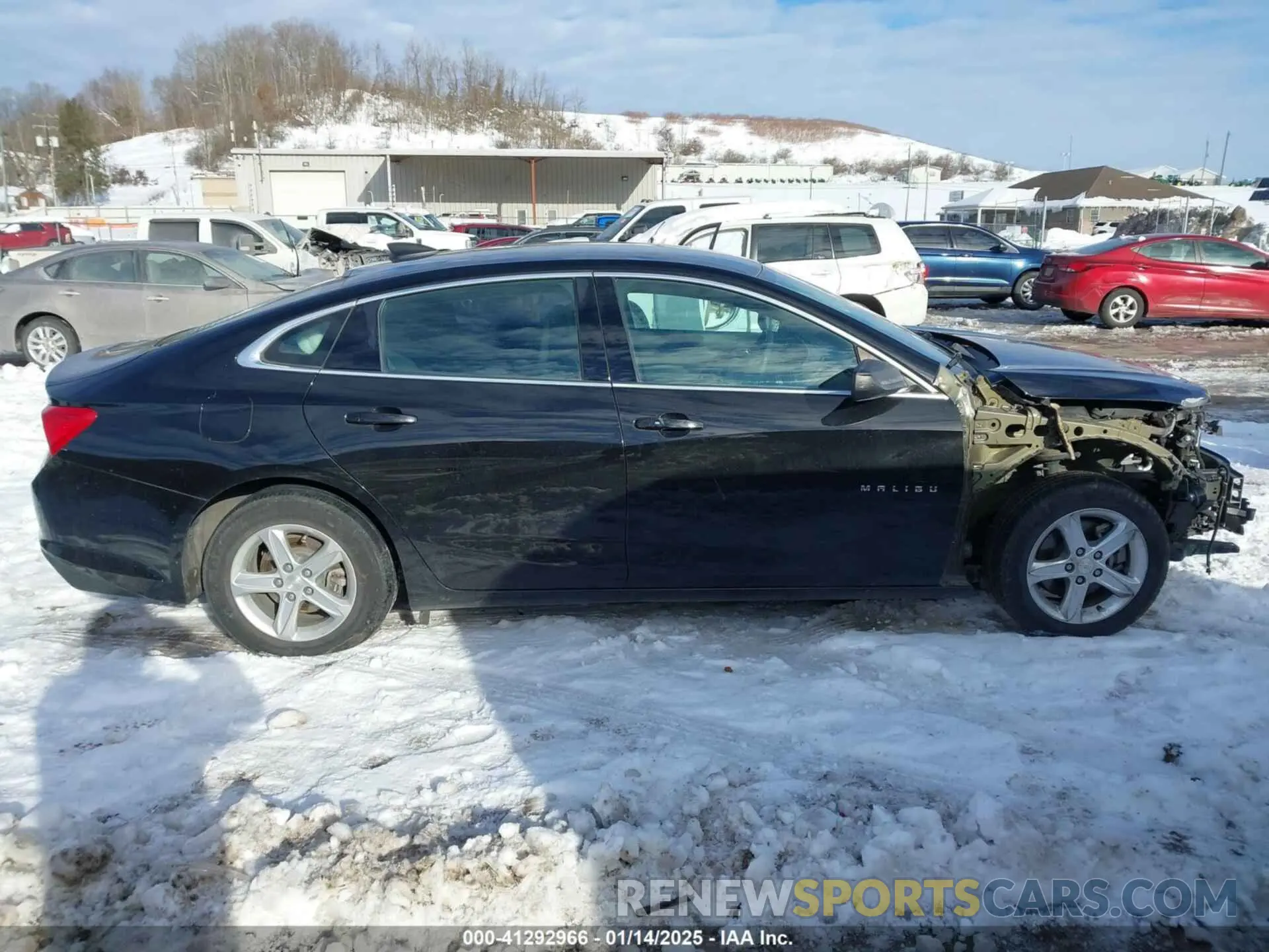 13 Photograph of a damaged car 1G1ZB5ST6MF050791 CHEVROLET MALIBU 2021