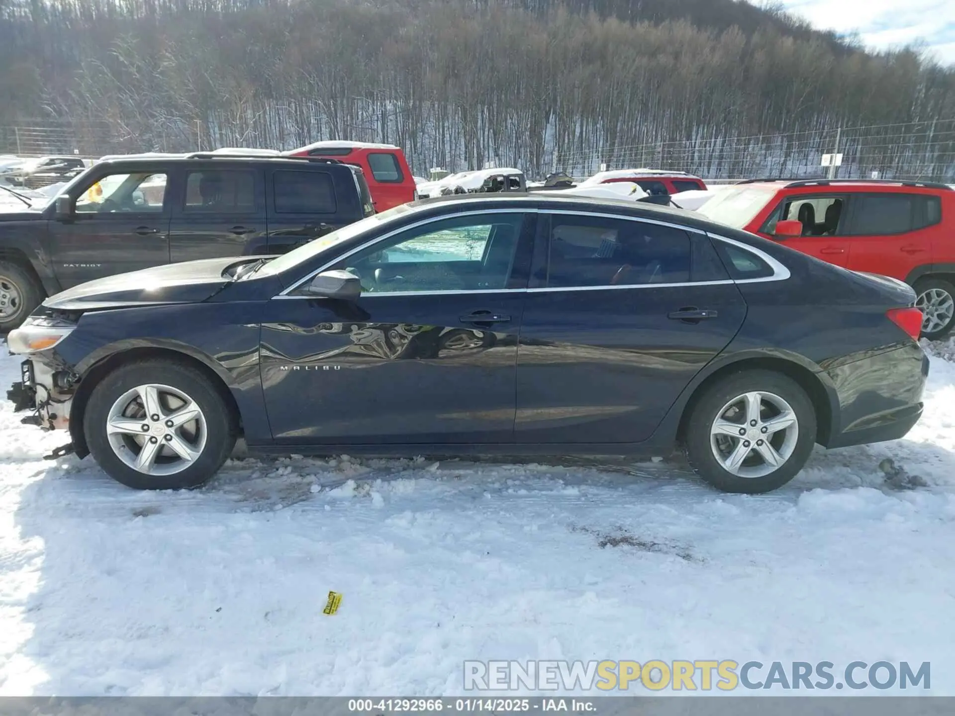 14 Photograph of a damaged car 1G1ZB5ST6MF050791 CHEVROLET MALIBU 2021
