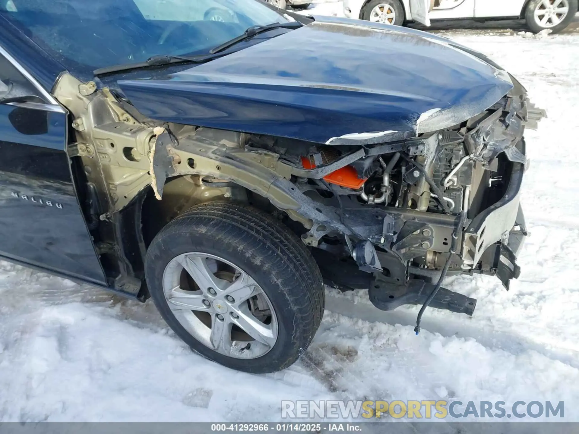 17 Photograph of a damaged car 1G1ZB5ST6MF050791 CHEVROLET MALIBU 2021