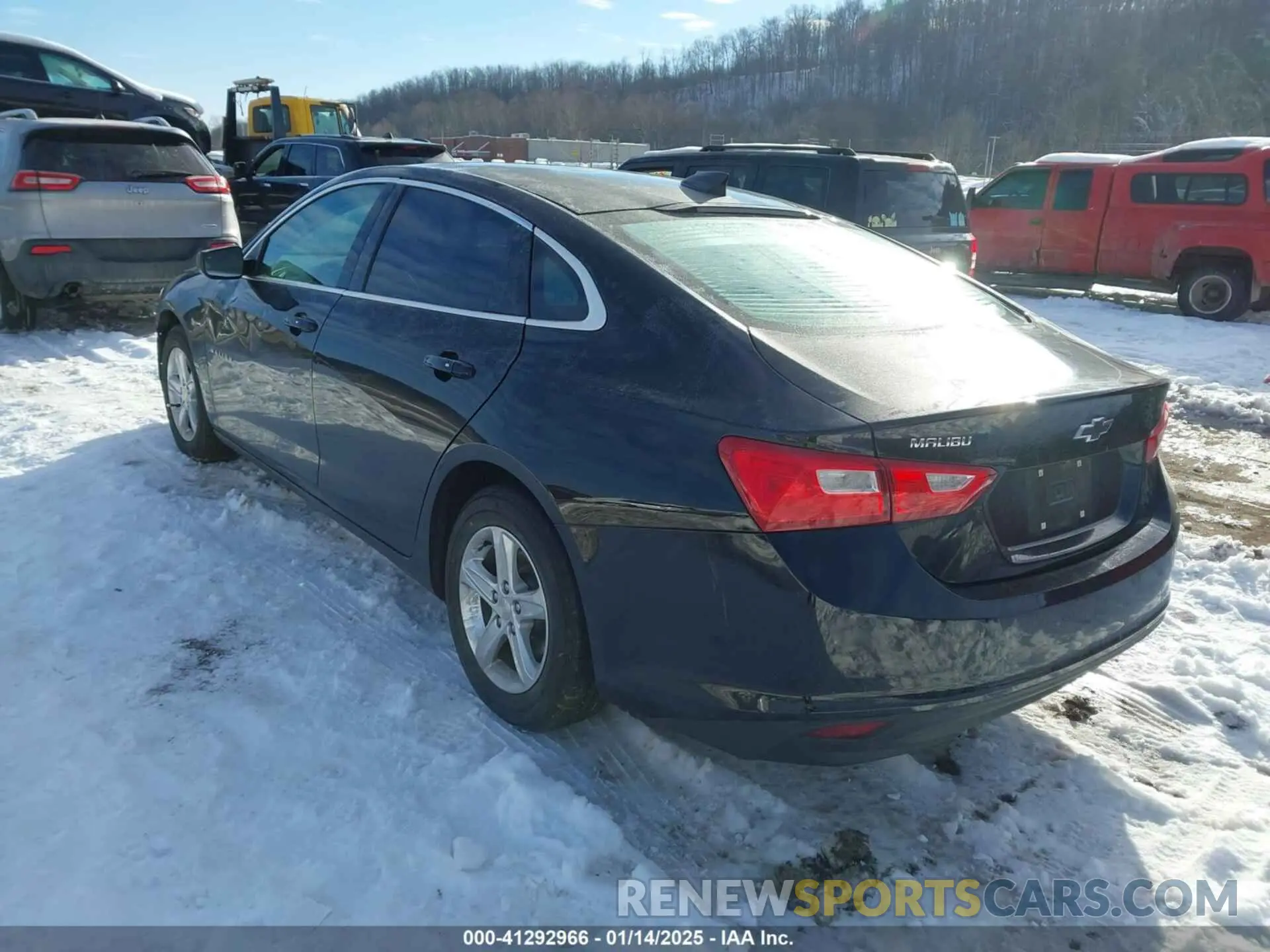 3 Photograph of a damaged car 1G1ZB5ST6MF050791 CHEVROLET MALIBU 2021