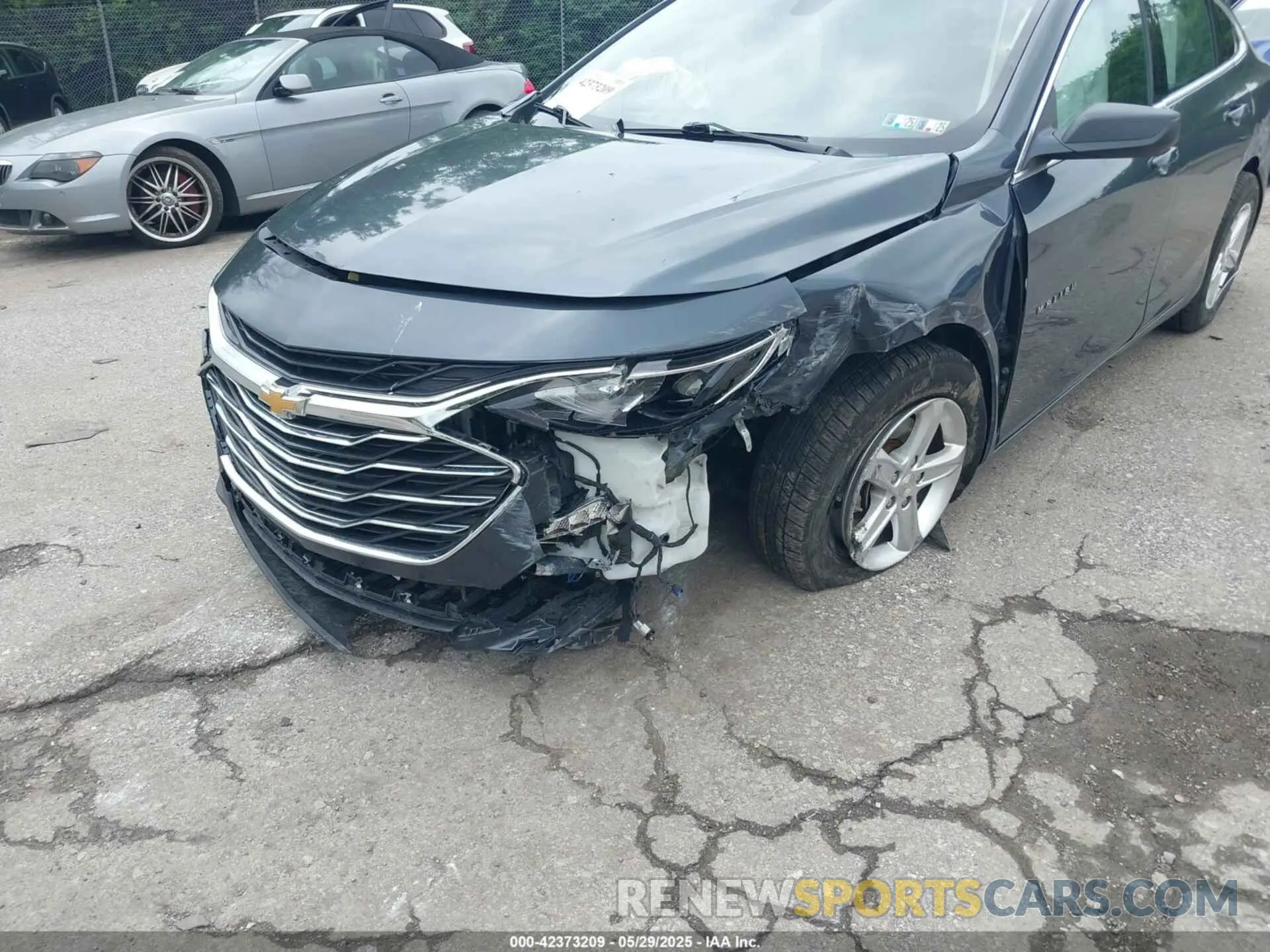 6 Photograph of a damaged car 1G1ZB5ST7MF014480 CHEVROLET MALIBU 2021