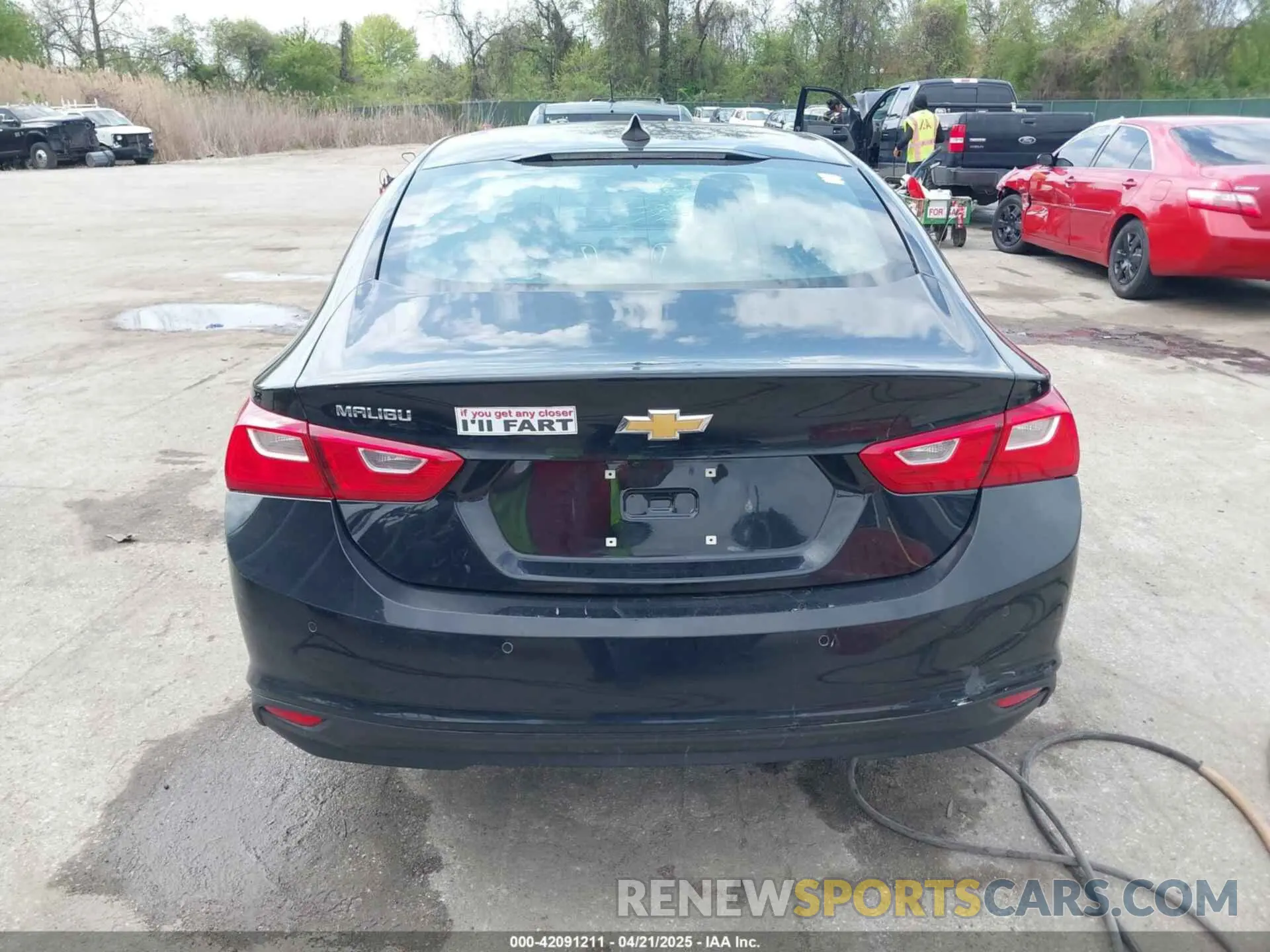 16 Photograph of a damaged car 1G1ZB5ST7MF040030 CHEVROLET MALIBU 2021