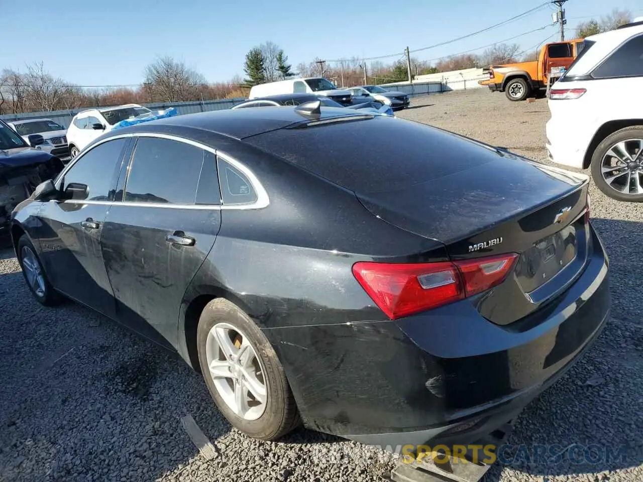2 Photograph of a damaged car 1G1ZB5ST7MF042912 CHEVROLET MALIBU 2021