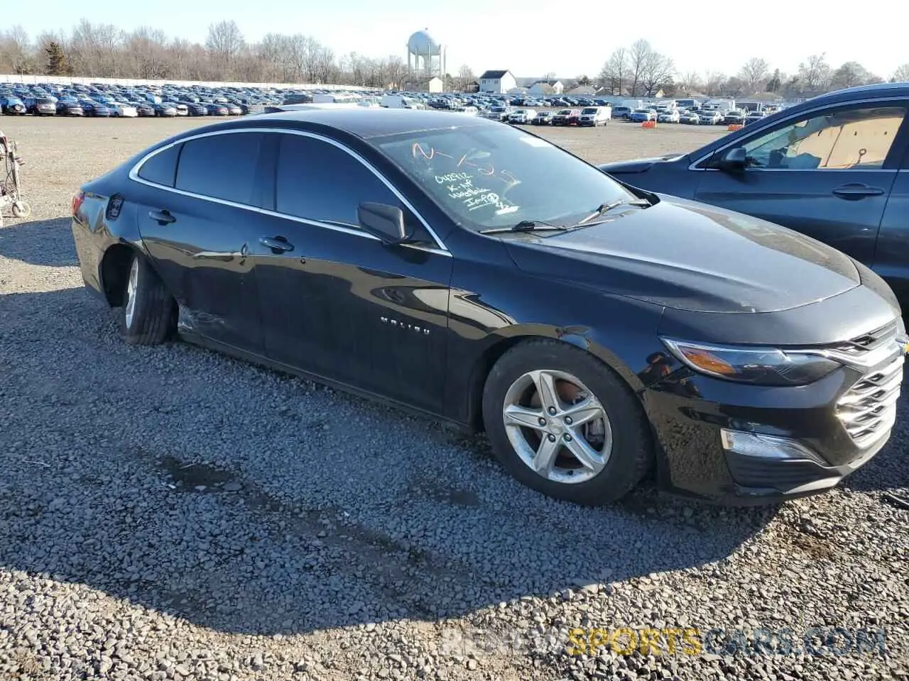 4 Photograph of a damaged car 1G1ZB5ST7MF042912 CHEVROLET MALIBU 2021