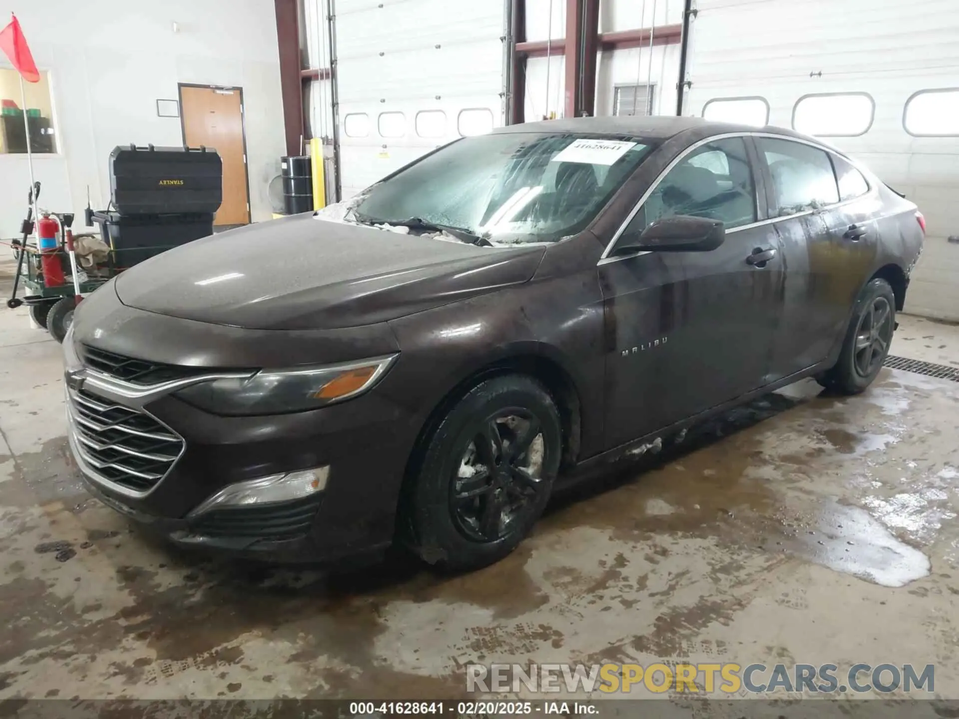 2 Photograph of a damaged car 1G1ZB5ST7MF051416 CHEVROLET MALIBU 2021