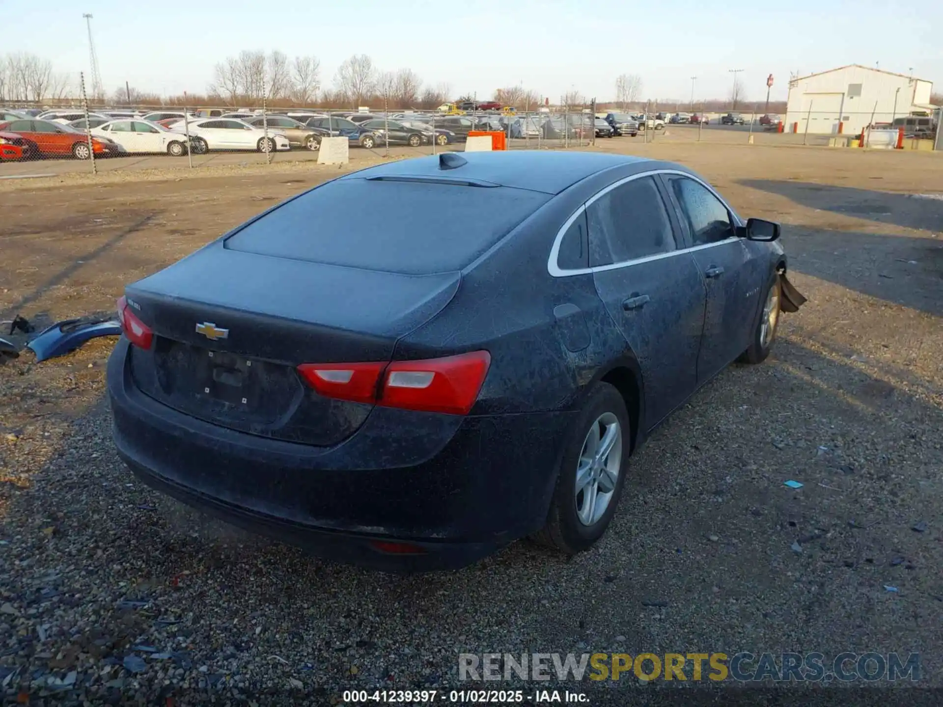 4 Photograph of a damaged car 1G1ZB5ST7MF075182 CHEVROLET MALIBU 2021