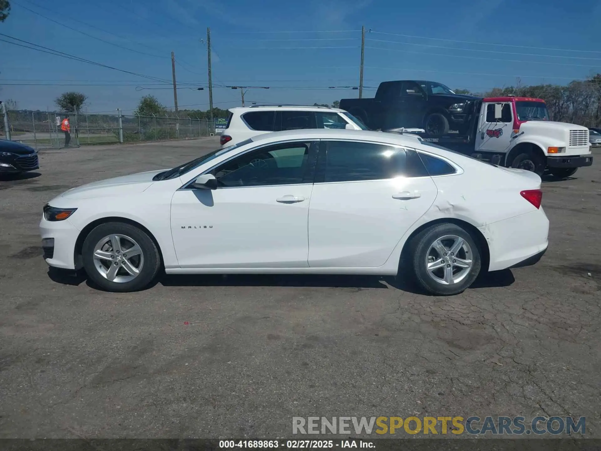 14 Photograph of a damaged car 1G1ZB5ST7MF089731 CHEVROLET MALIBU 2021