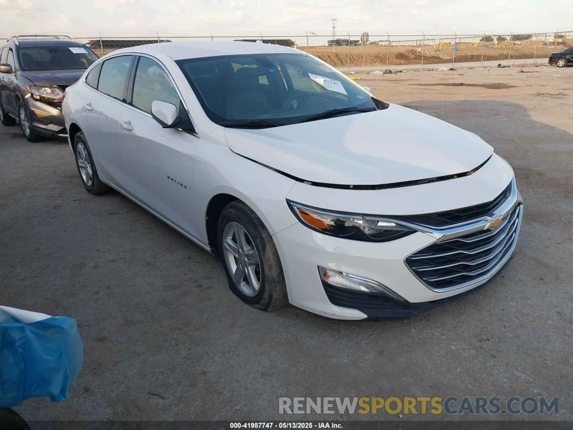1 Photograph of a damaged car 1G1ZB5ST8MF042112 CHEVROLET MALIBU 2021