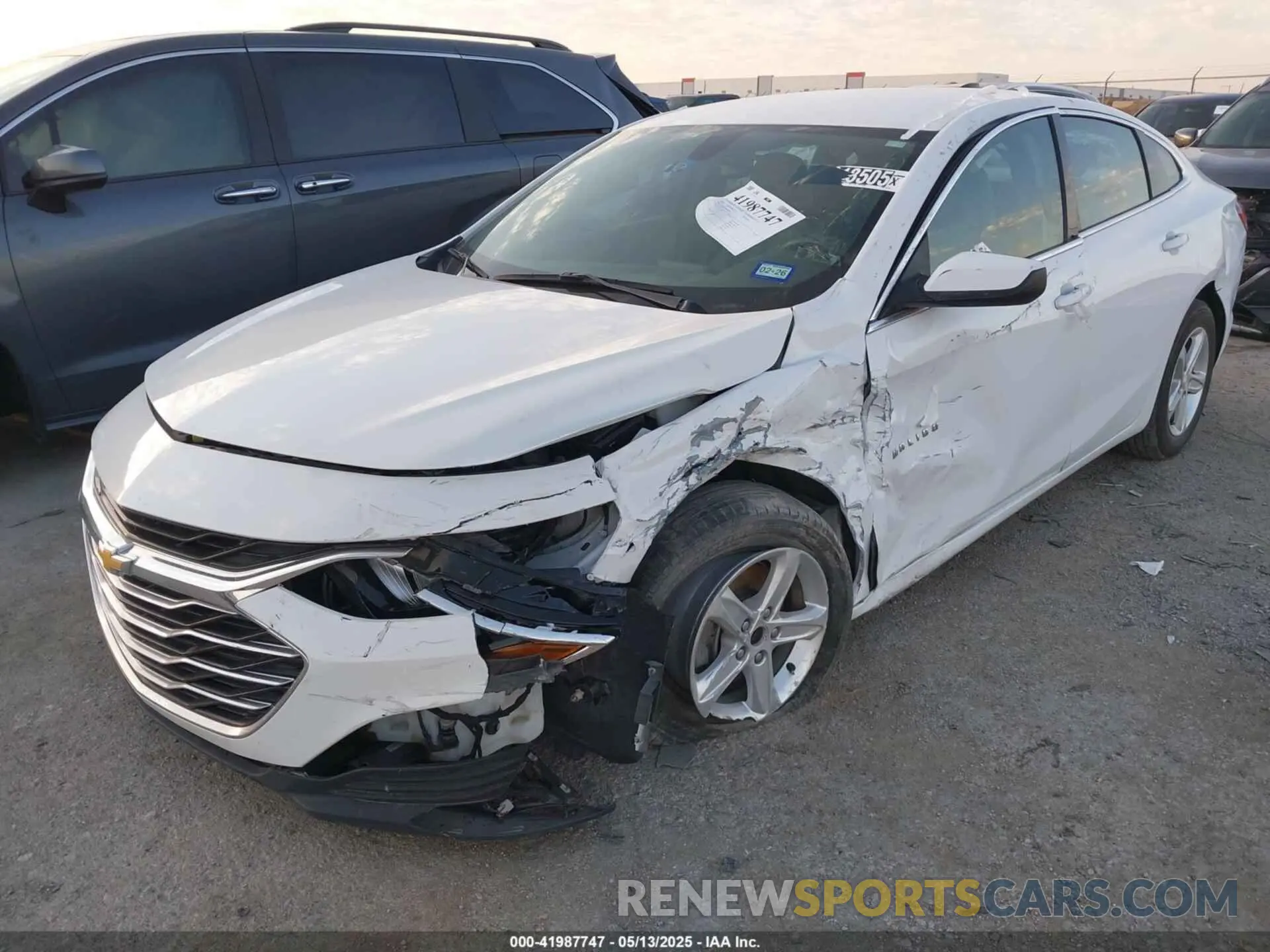 6 Photograph of a damaged car 1G1ZB5ST8MF042112 CHEVROLET MALIBU 2021