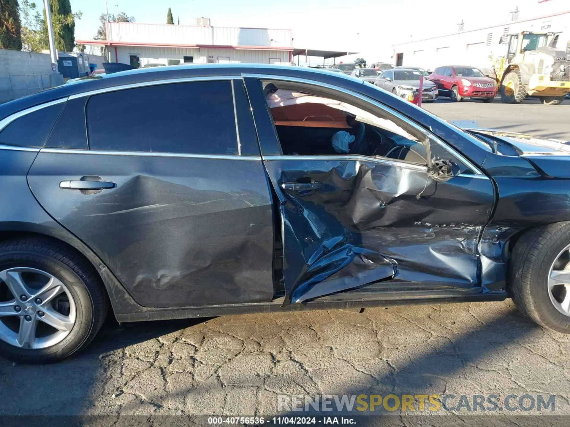 13 Photograph of a damaged car 1G1ZB5ST8MF048153 CHEVROLET MALIBU 2021