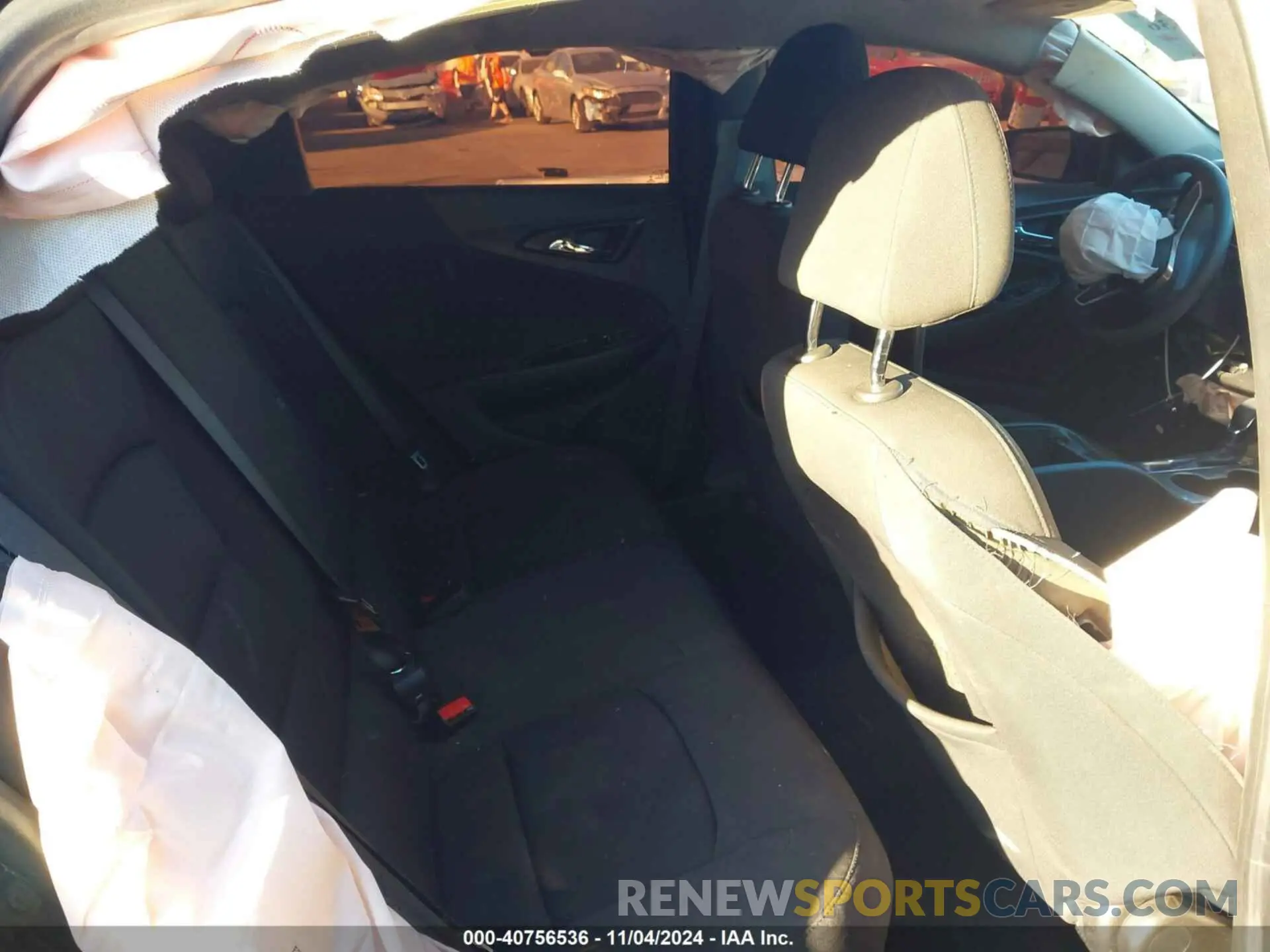 8 Photograph of a damaged car 1G1ZB5ST8MF048153 CHEVROLET MALIBU 2021
