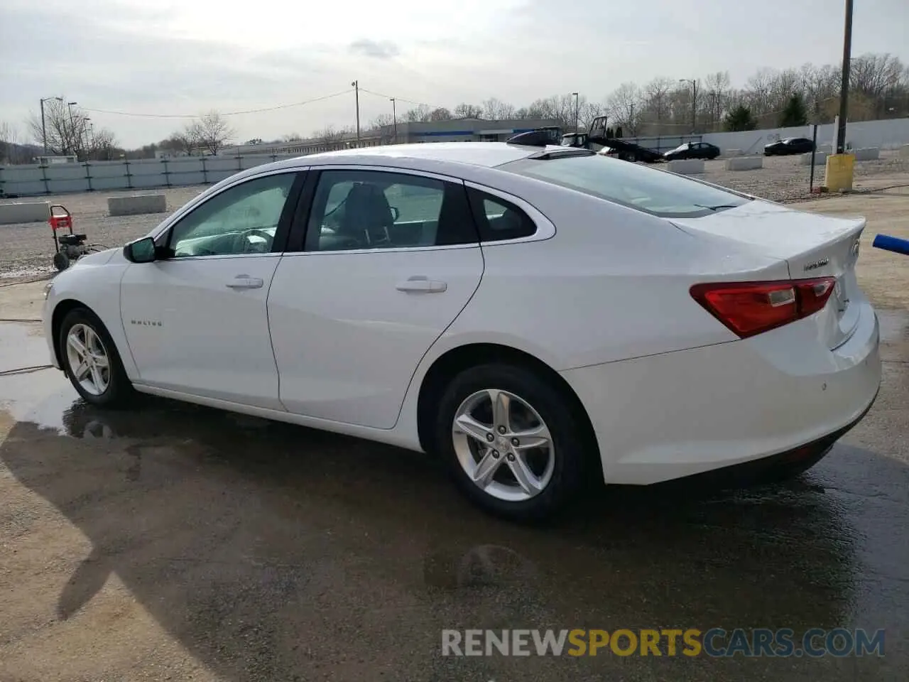 2 Photograph of a damaged car 1G1ZB5STXMF058618 CHEVROLET MALIBU 2021