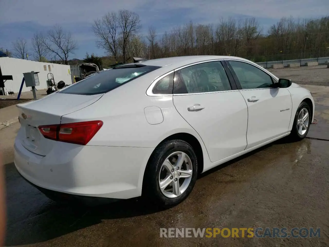 3 Photograph of a damaged car 1G1ZB5STXMF058618 CHEVROLET MALIBU 2021