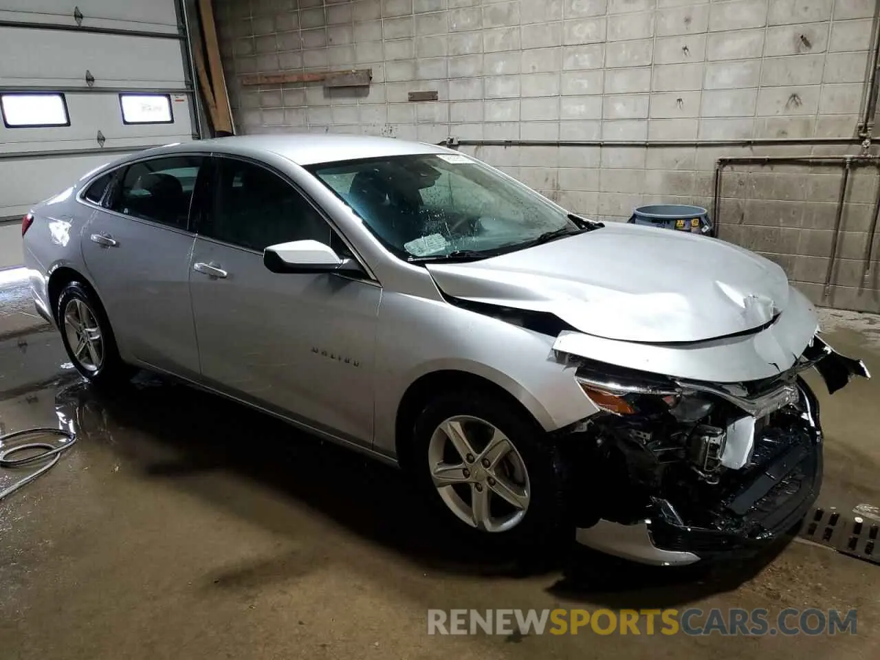 4 Photograph of a damaged car 1G1ZB5STXMF077816 CHEVROLET MALIBU 2021