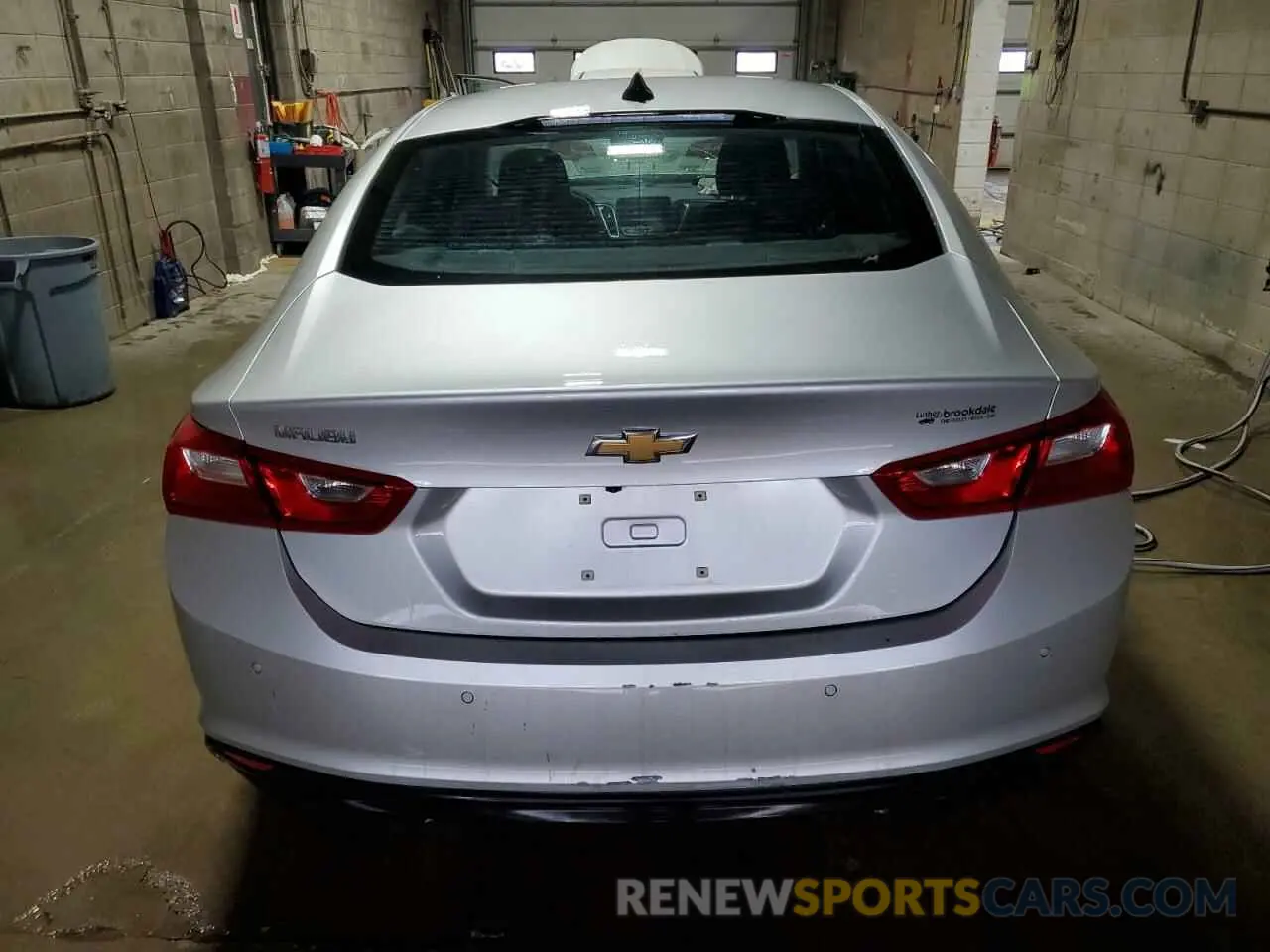 6 Photograph of a damaged car 1G1ZB5STXMF077816 CHEVROLET MALIBU 2021