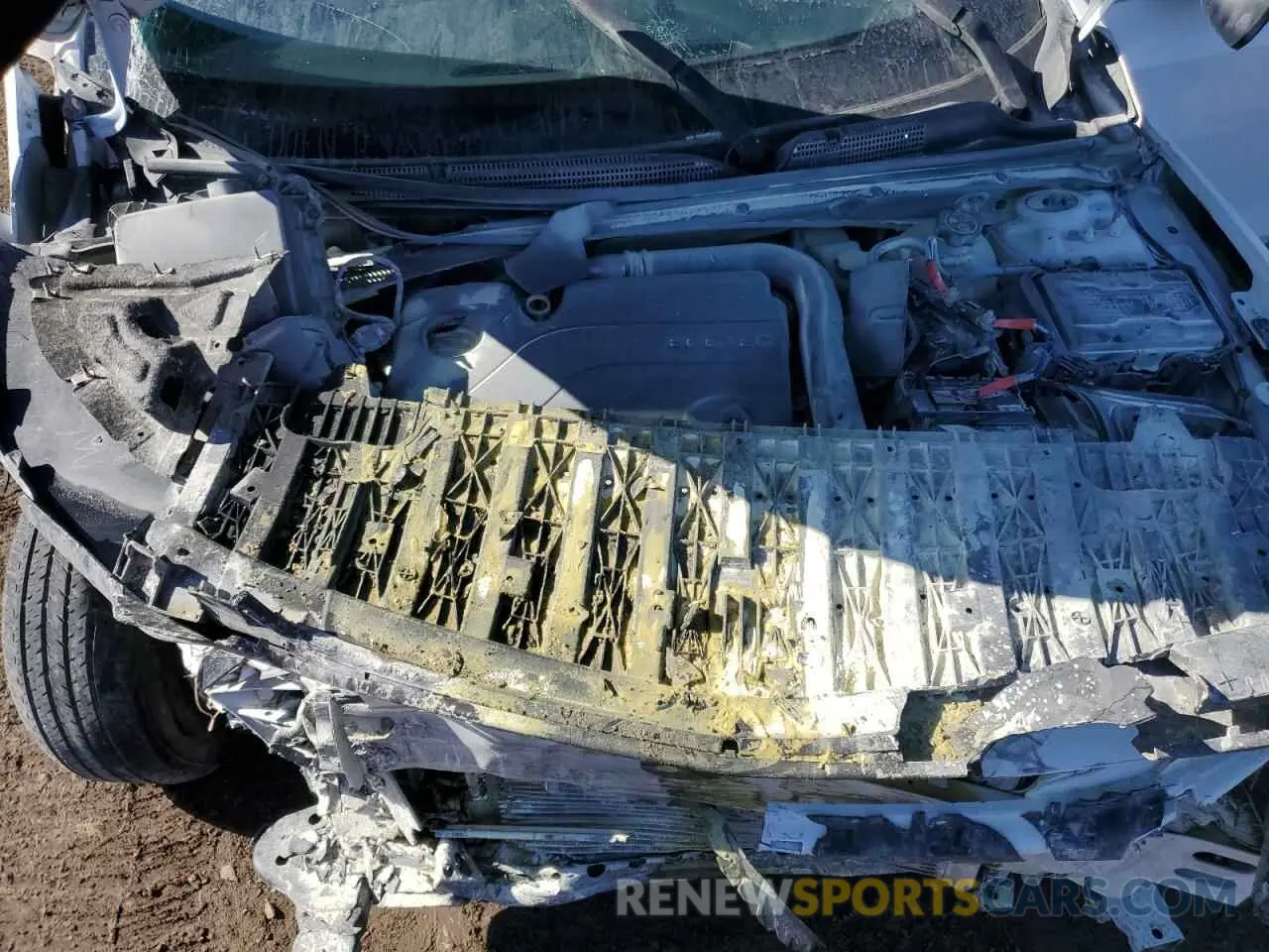 12 Photograph of a damaged car 1G1ZB5STXMF090016 CHEVROLET MALIBU 2021