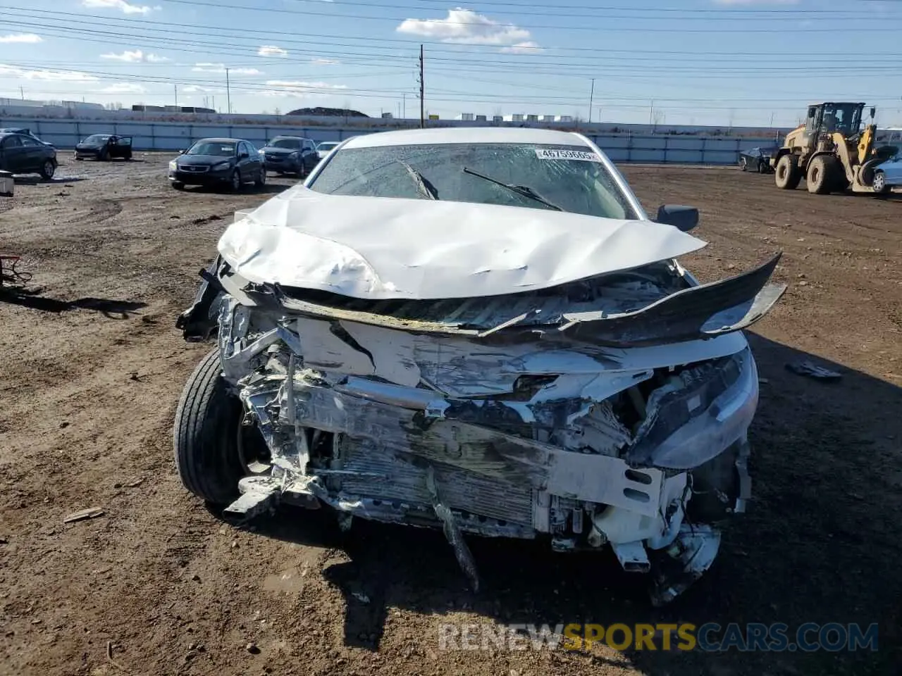 5 Photograph of a damaged car 1G1ZB5STXMF090016 CHEVROLET MALIBU 2021