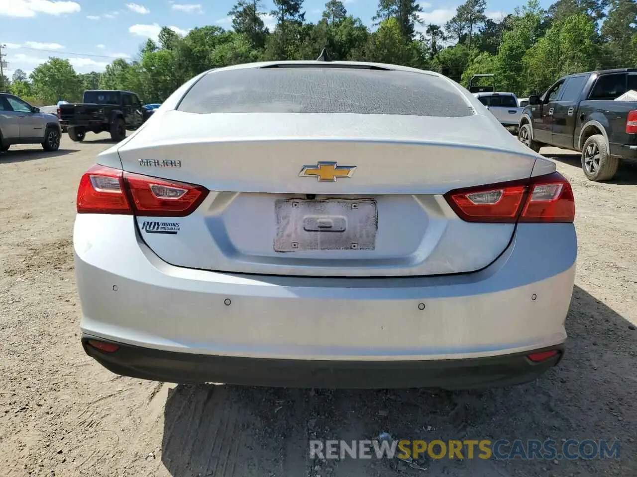 6 Photograph of a damaged car 1G1ZC5ST0MF085016 CHEVROLET MALIBU 2021