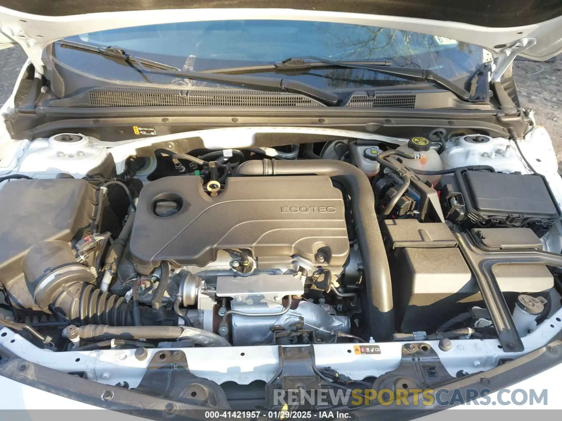 10 Photograph of a damaged car 1G1ZC5ST1MF087695 CHEVROLET MALIBU 2021