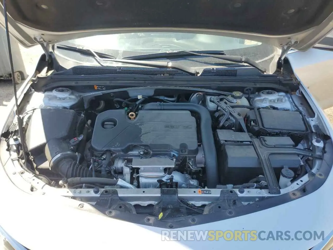11 Photograph of a damaged car 1G1ZC5ST2MF055709 CHEVROLET MALIBU 2021
