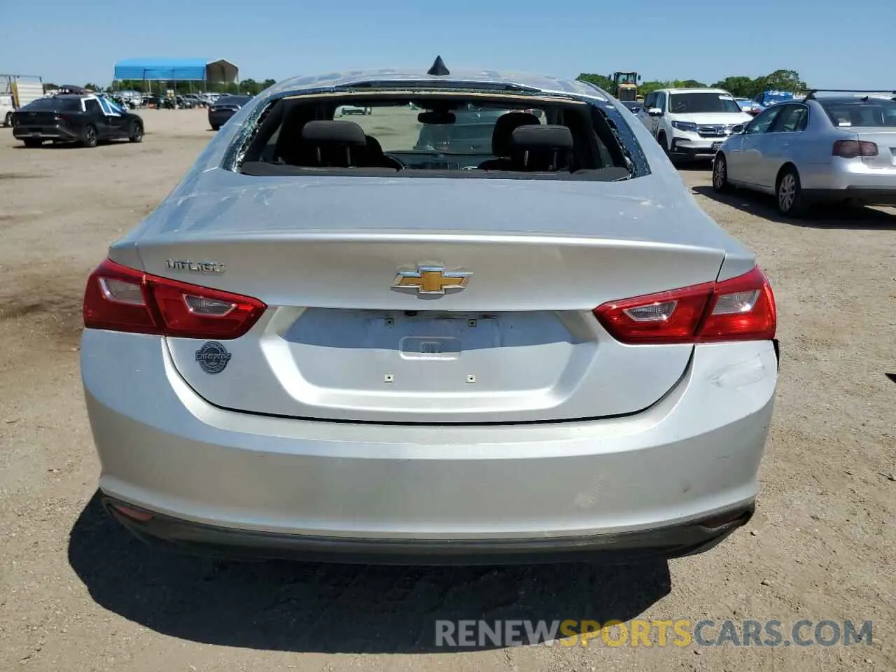 6 Photograph of a damaged car 1G1ZC5ST2MF055709 CHEVROLET MALIBU 2021