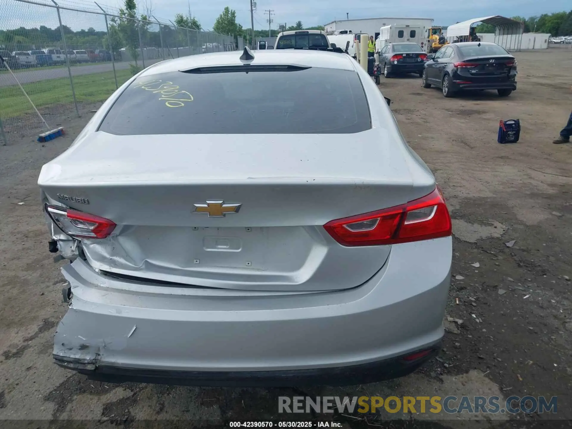 16 Photograph of a damaged car 1G1ZC5ST2MF084143 CHEVROLET MALIBU 2021