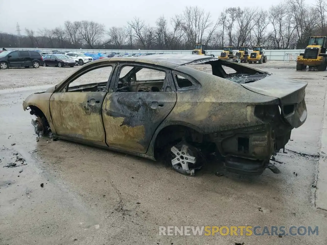 2 Photograph of a damaged car 1G1ZC5ST3MF037798 CHEVROLET MALIBU 2021