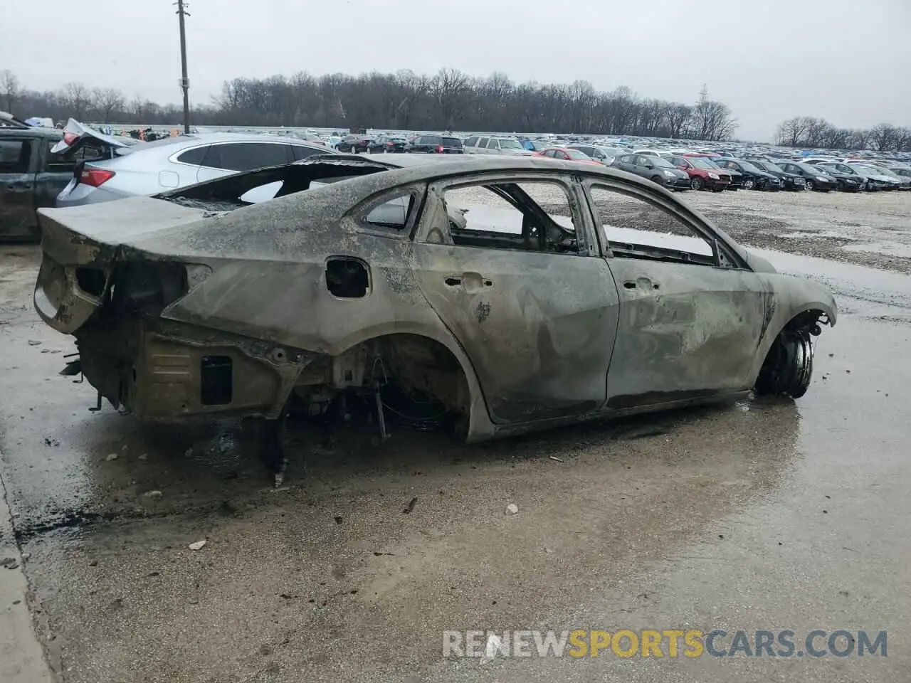 3 Photograph of a damaged car 1G1ZC5ST3MF037798 CHEVROLET MALIBU 2021
