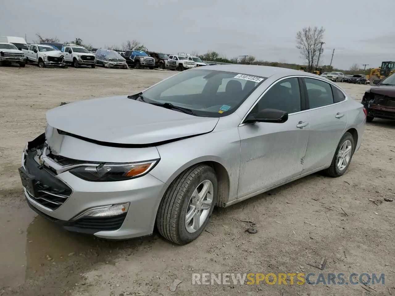1 Photograph of a damaged car 1G1ZC5ST3MF039423 CHEVROLET MALIBU 2021