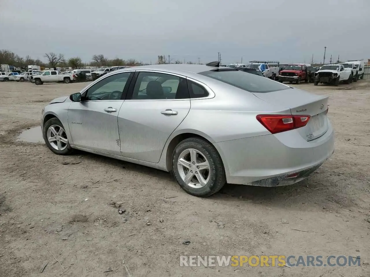 2 Photograph of a damaged car 1G1ZC5ST3MF039423 CHEVROLET MALIBU 2021