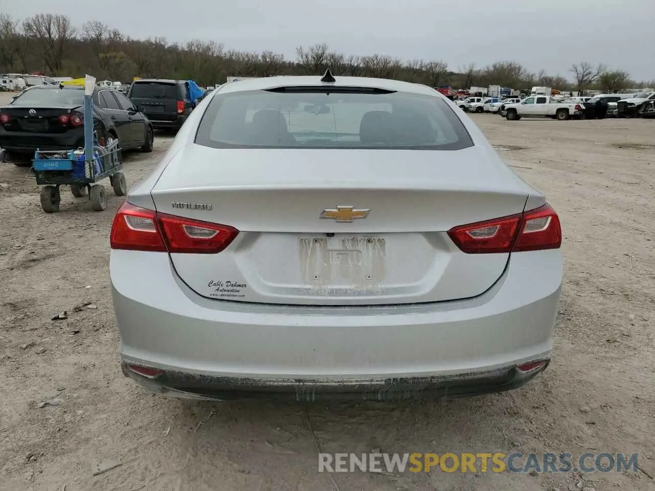 6 Photograph of a damaged car 1G1ZC5ST3MF039423 CHEVROLET MALIBU 2021