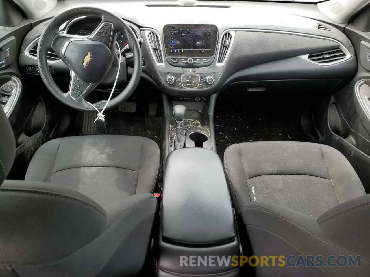 8 Photograph of a damaged car 1G1ZC5ST3MF039423 CHEVROLET MALIBU 2021