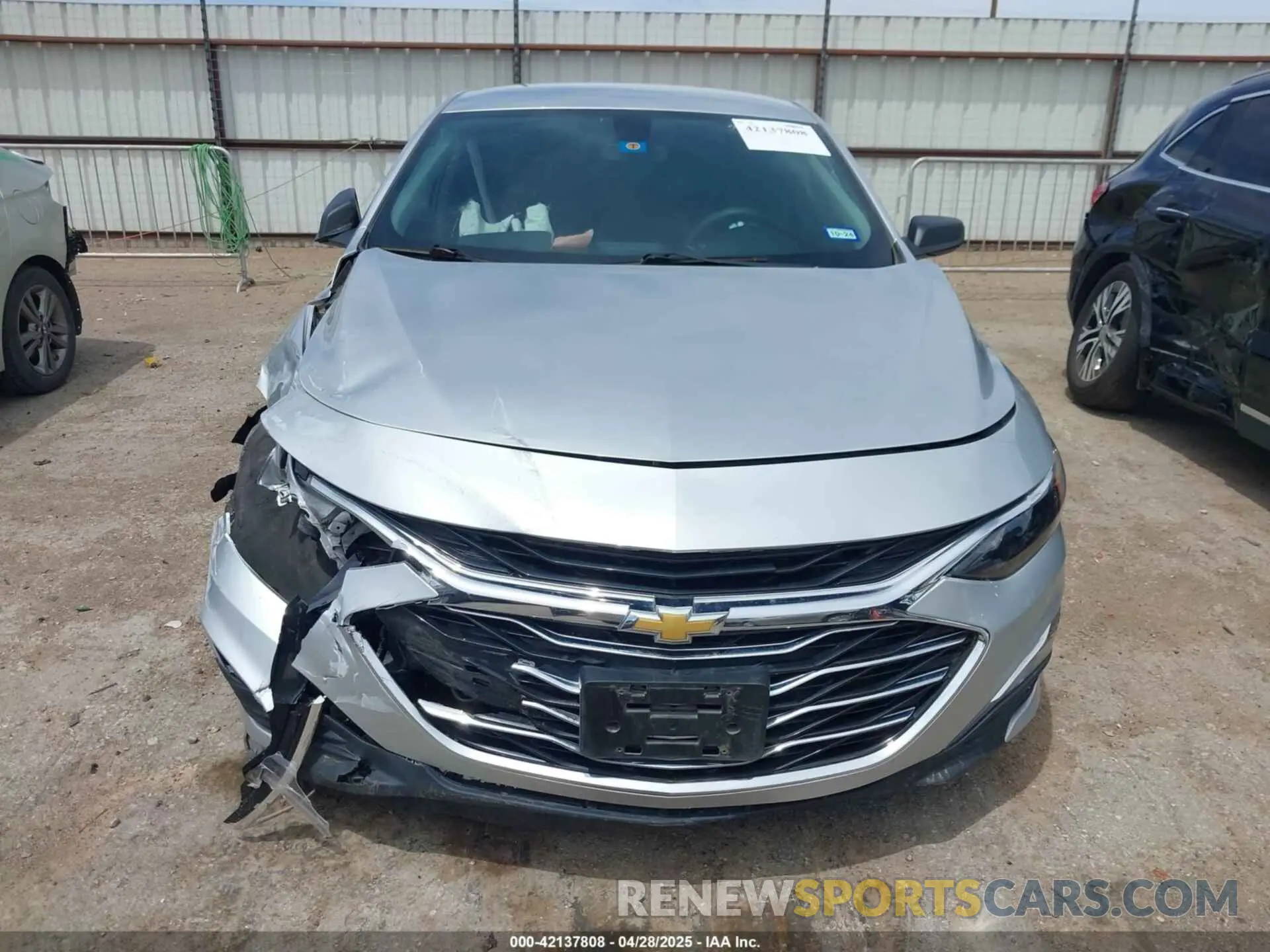 11 Photograph of a damaged car 1G1ZC5ST4MF003434 CHEVROLET MALIBU 2021