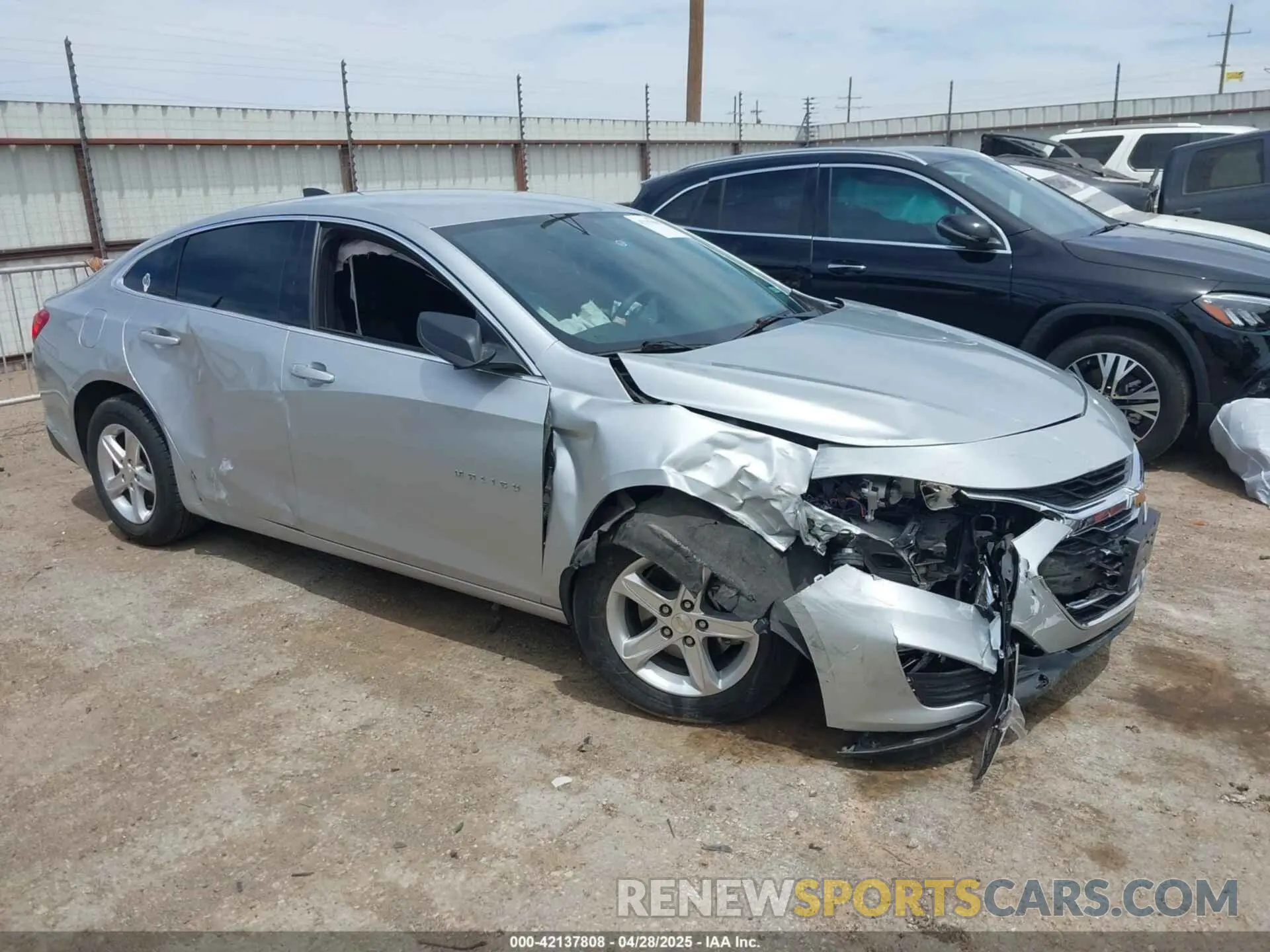 6 Photograph of a damaged car 1G1ZC5ST4MF003434 CHEVROLET MALIBU 2021