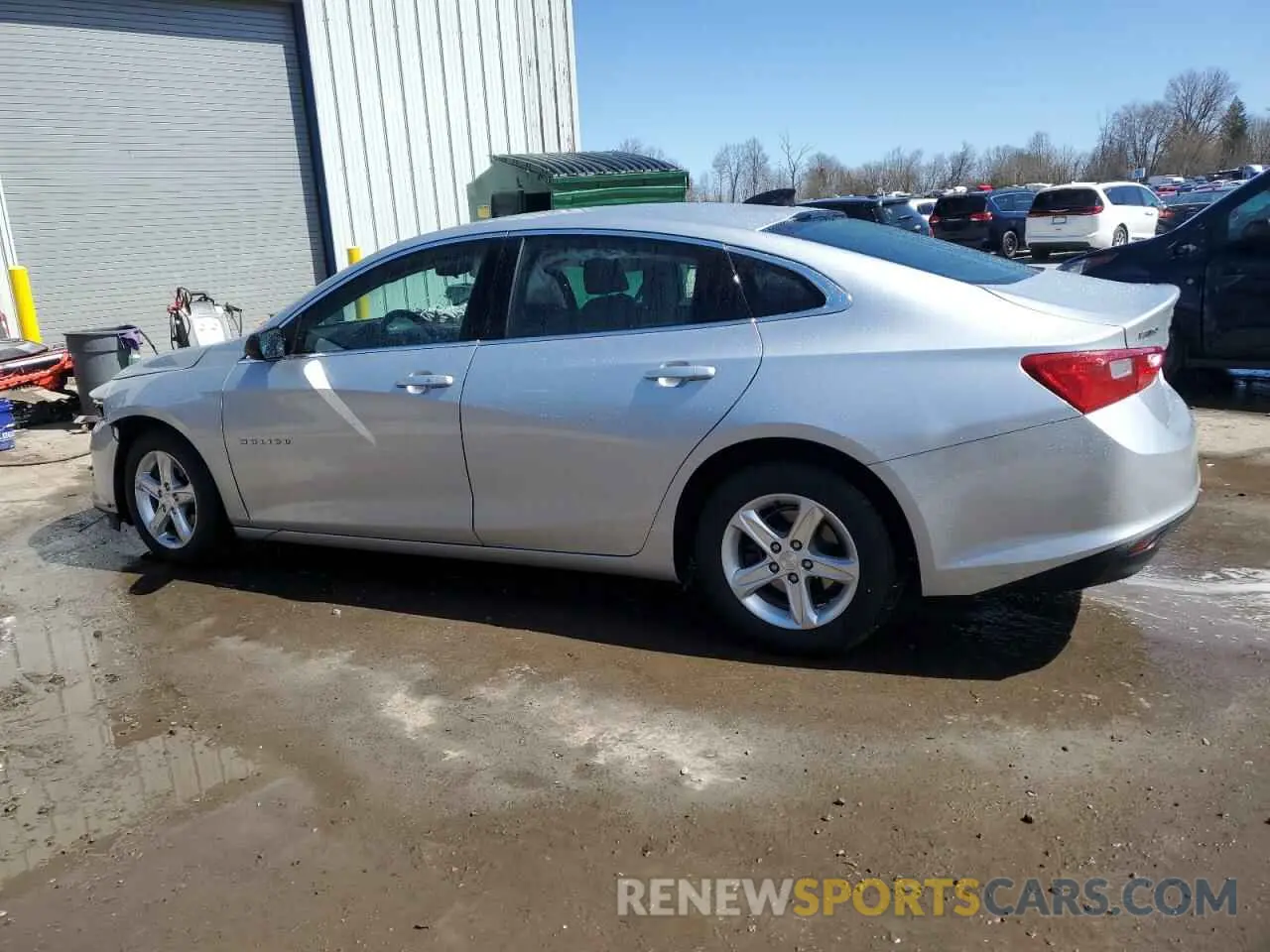 2 Photograph of a damaged car 1G1ZC5ST4MF081938 CHEVROLET MALIBU 2021