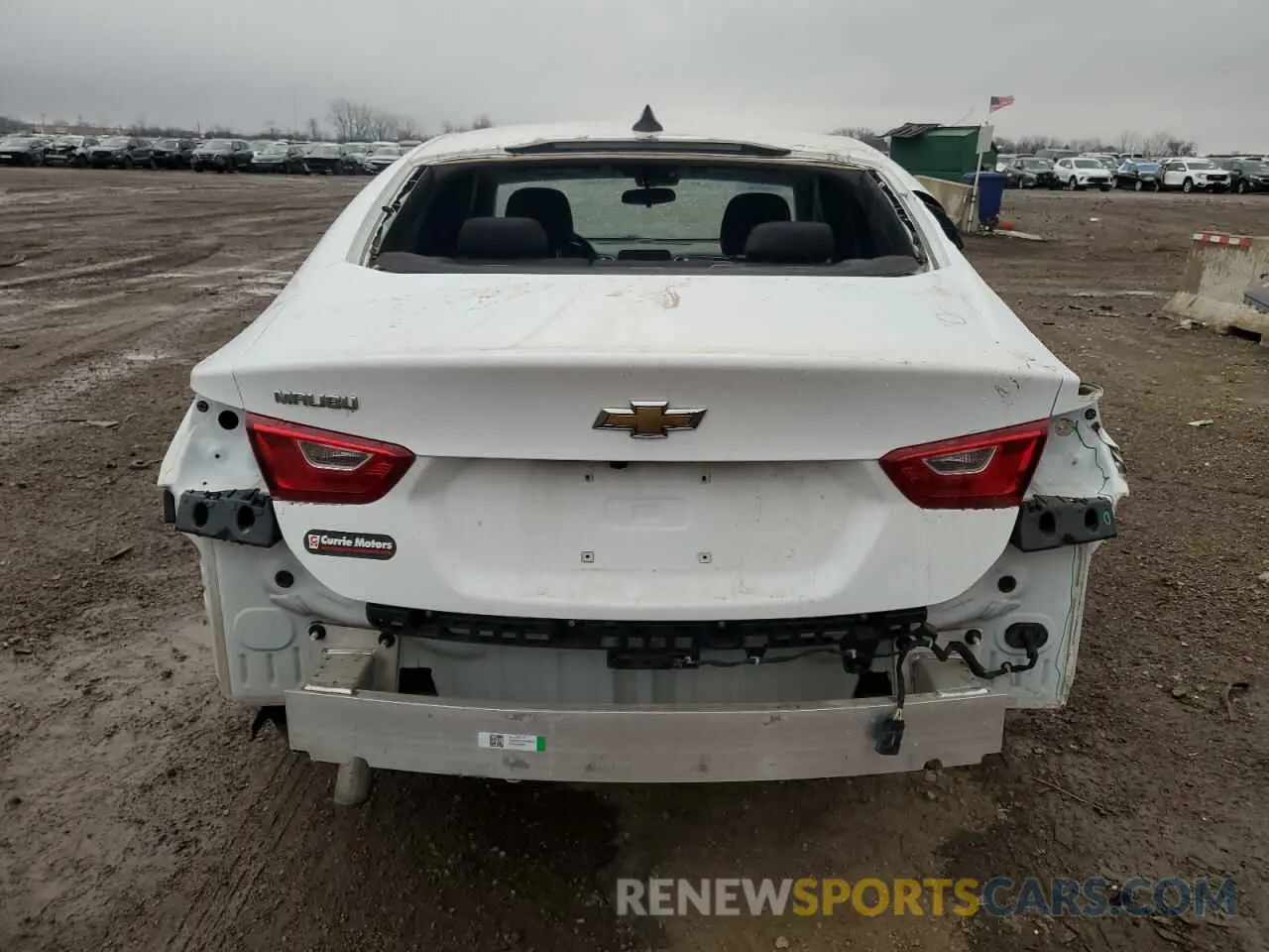 6 Photograph of a damaged car 1G1ZC5ST4MF085620 CHEVROLET MALIBU 2021