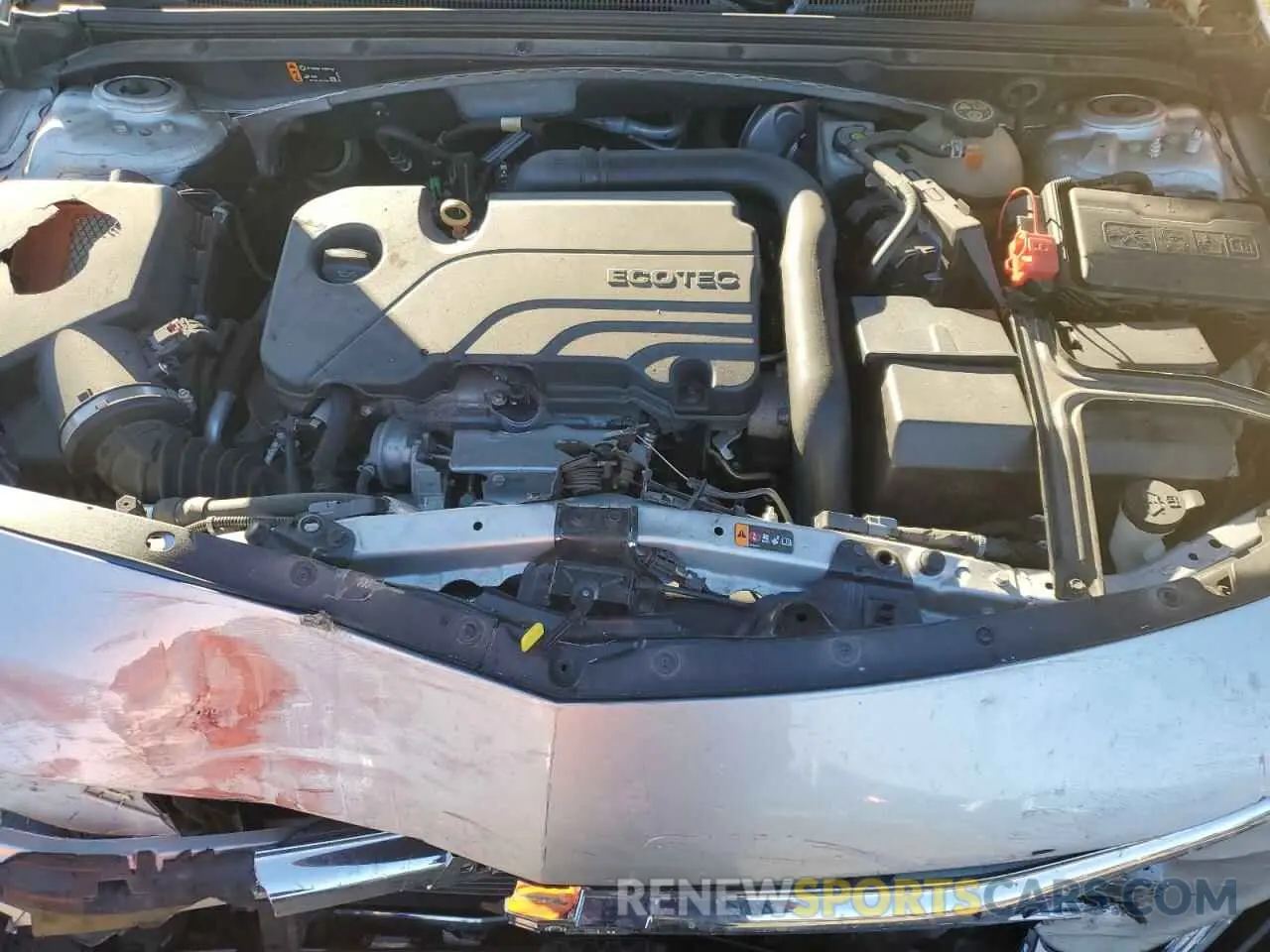 11 Photograph of a damaged car 1G1ZC5ST5MF037995 CHEVROLET MALIBU 2021