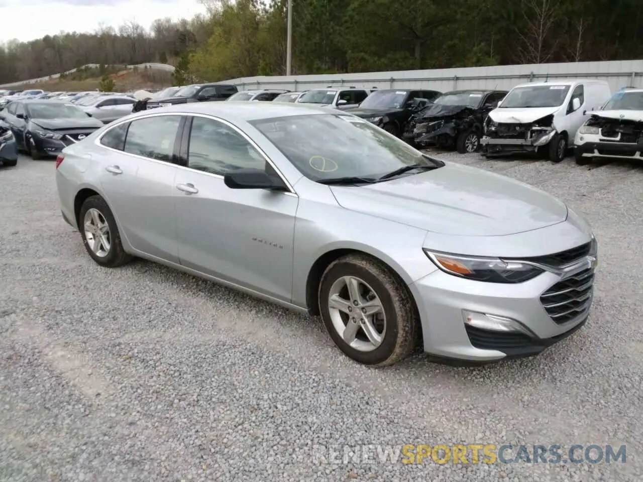 4 Photograph of a damaged car 1G1ZC5ST5MF039729 CHEVROLET MALIBU 2021