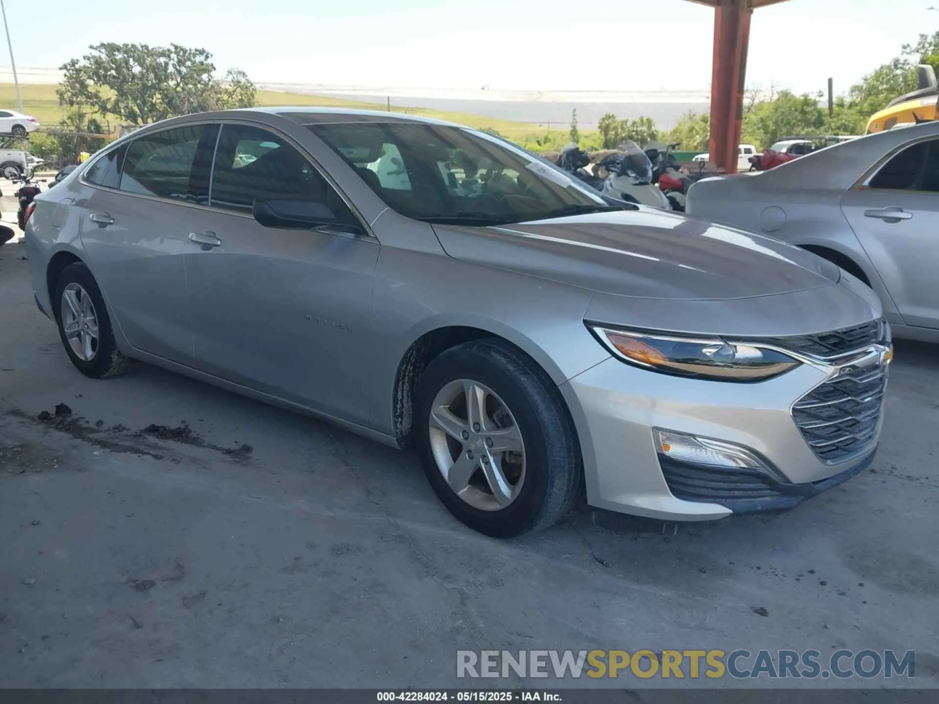 1 Photograph of a damaged car 1G1ZC5ST6MF029808 CHEVROLET MALIBU 2021