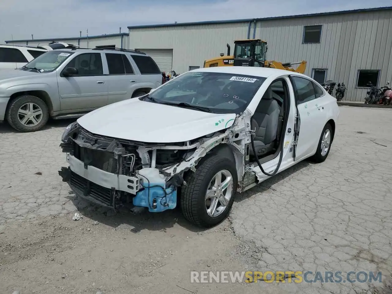 1 Photograph of a damaged car 1G1ZC5ST6MF085537 CHEVROLET MALIBU 2021
