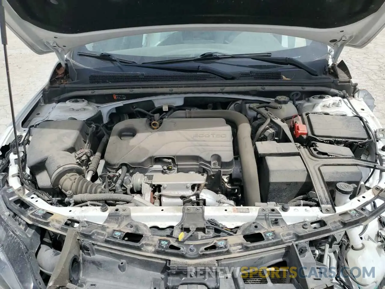 11 Photograph of a damaged car 1G1ZC5ST6MF085537 CHEVROLET MALIBU 2021