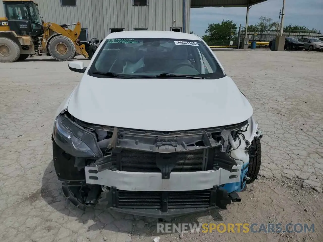 5 Photograph of a damaged car 1G1ZC5ST6MF085537 CHEVROLET MALIBU 2021