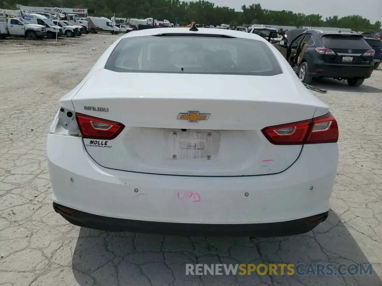 6 Photograph of a damaged car 1G1ZC5ST6MF085537 CHEVROLET MALIBU 2021
