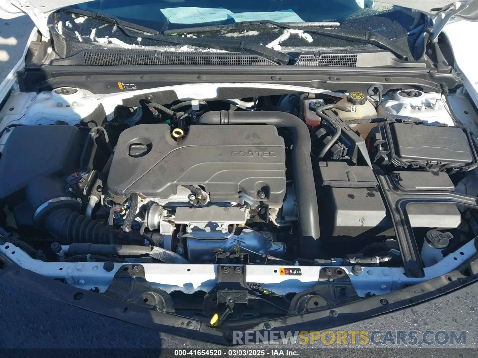 10 Photograph of a damaged car 1G1ZC5ST7MF087006 CHEVROLET MALIBU 2021